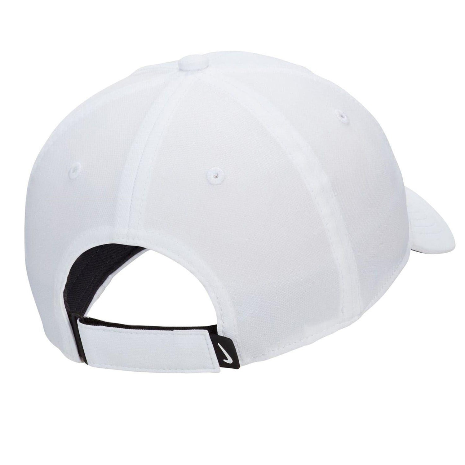 White-Black - Back - Nike Unisex Adult Swoosh Baseball Cap