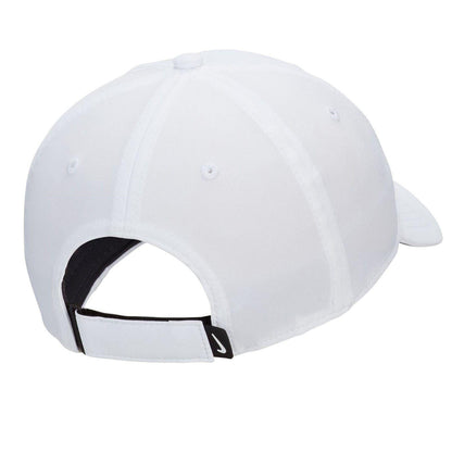 White-Black - Back - Nike Unisex Adult Swoosh Baseball Cap