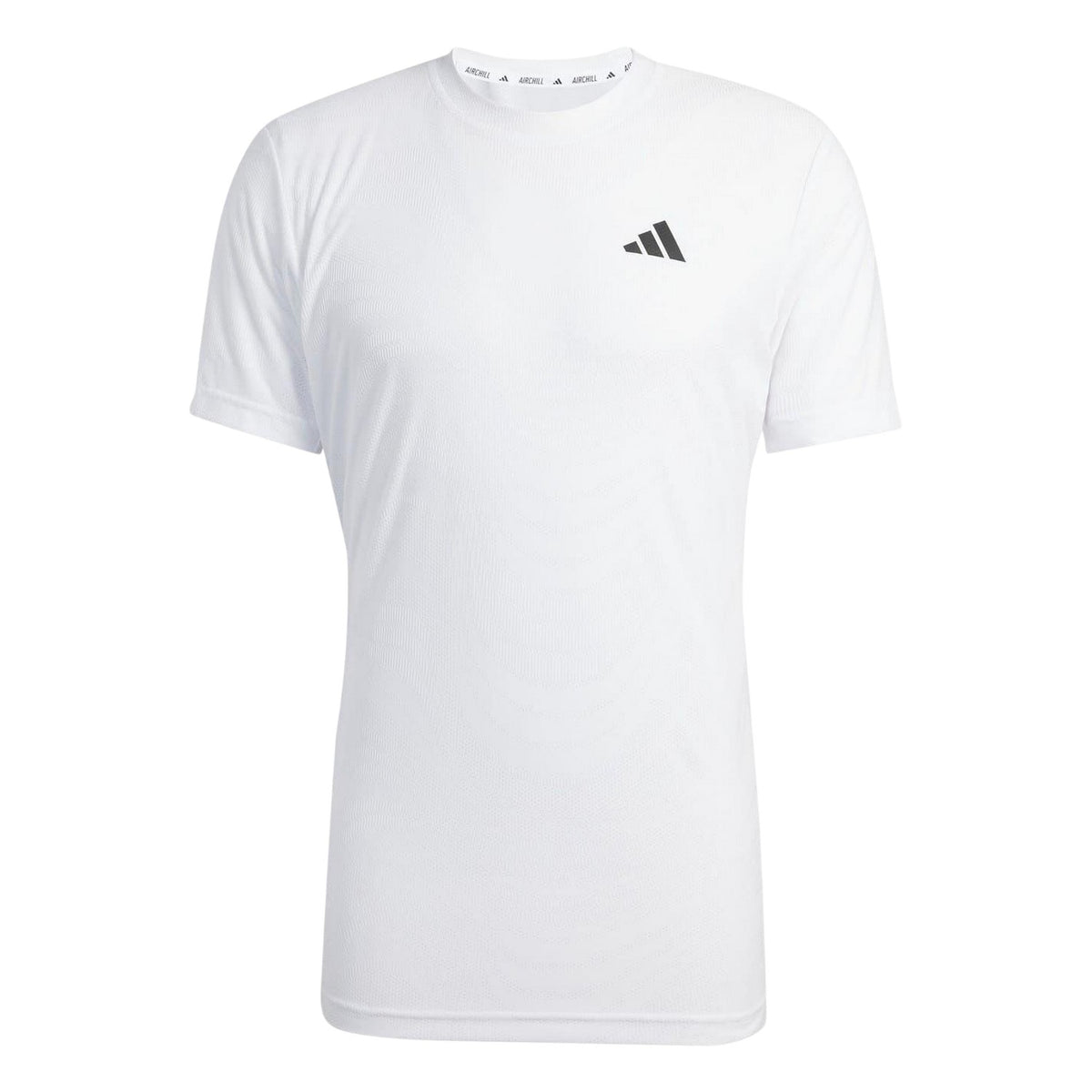 White - Front - Adidas Mens Pro Climacool Tennis T-Shirt