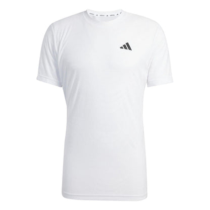 White - Front - Adidas Mens Pro Climacool Tennis T-Shirt