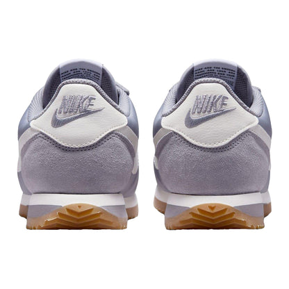 Cement Grey - Back - Nike Womens-Ladies Cortez Suede Trainers