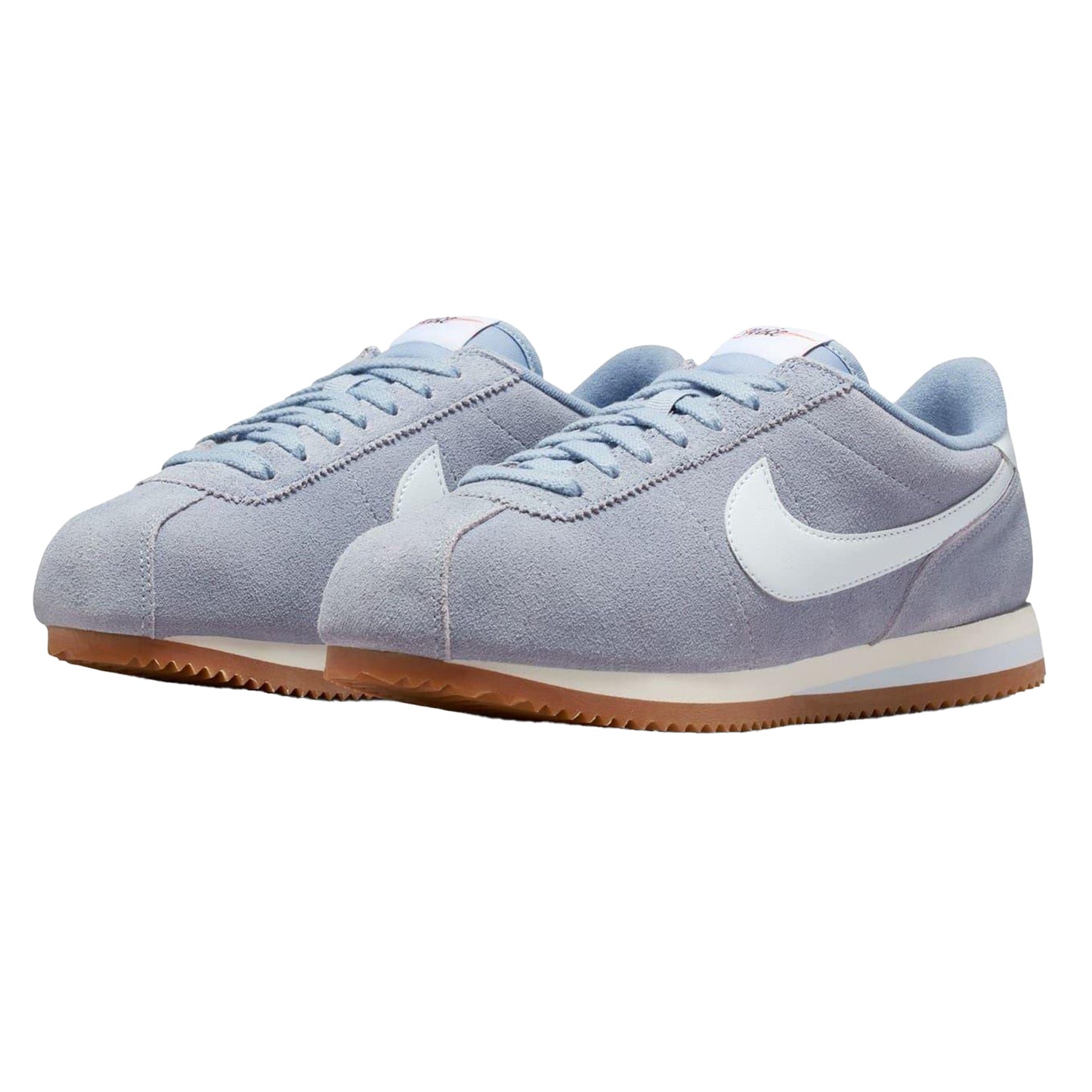 Slate - Lifestyle - Nike Womens-Ladies Cortez Suede Trainers