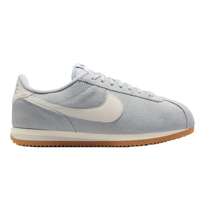 Smoke Grey - Front - Nike Womens-Ladies Cortez Suede Trainers