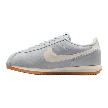 Smoke Grey - Side - Nike Womens-Ladies Cortez Suede Trainers