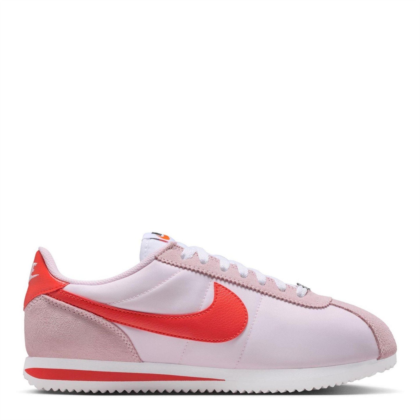 Pink Foam - Front - Nike Womens-Ladies Cortez Suede Trainers
