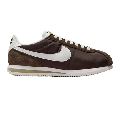 Brown - Front - Nike Womens-Ladies Cortez Suede Trainers