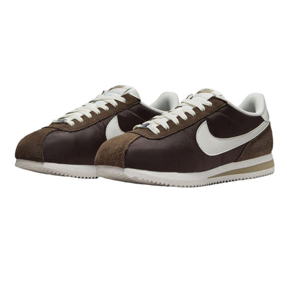 Brown - Lifestyle - Nike Womens-Ladies Cortez Suede Trainers