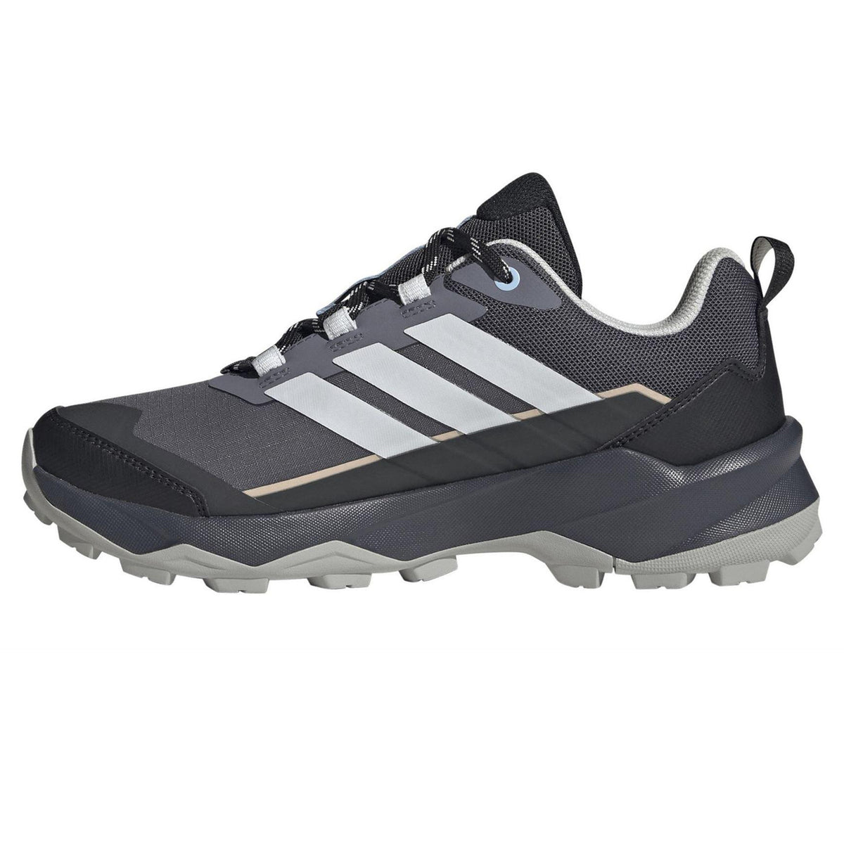 Blue - Side - Adidas Womens-Ladies Terrex Skychaser Hiking Shoes