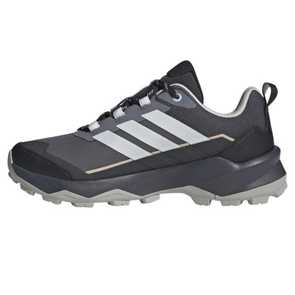 Blue - Side - Adidas Womens-Ladies Terrex Skychaser Hiking Shoes