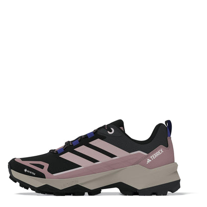Black-Lilac - Front - Adidas Womens-Ladies Terrex Skychaser Hiking Shoes