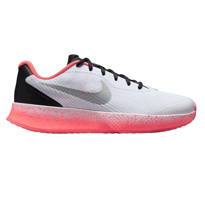 White-Black - Front - Nike Womens-Ladies Vapor Tennis Shoes