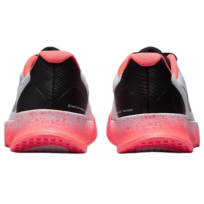 White-Black - Back - Nike Womens-Ladies Vapor Tennis Shoes