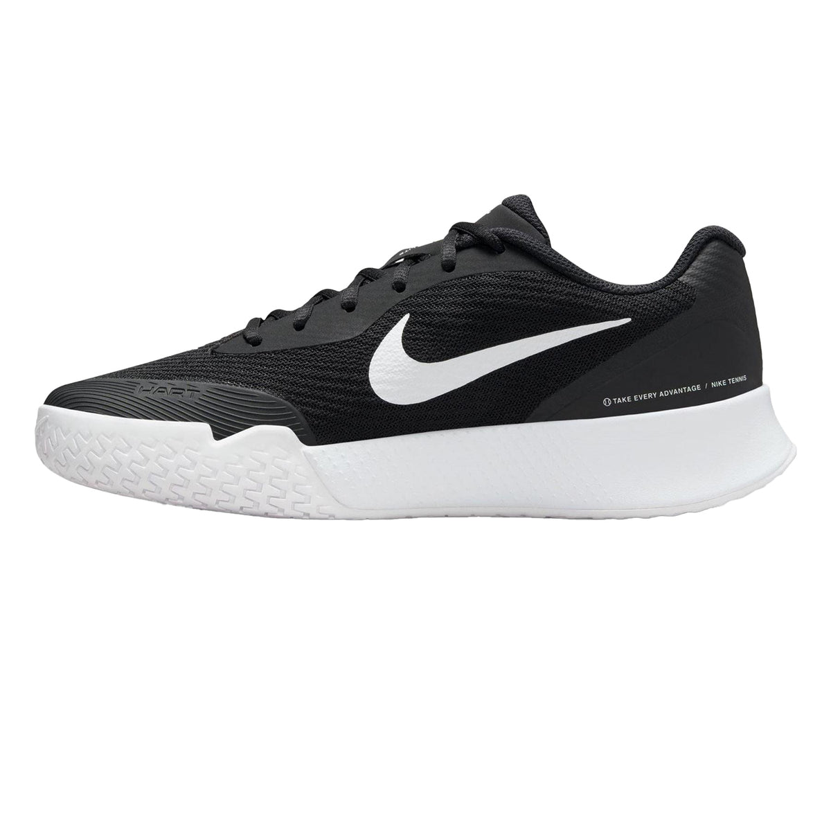 Black - Side - Nike Womens-Ladies Vapor Tennis Shoes