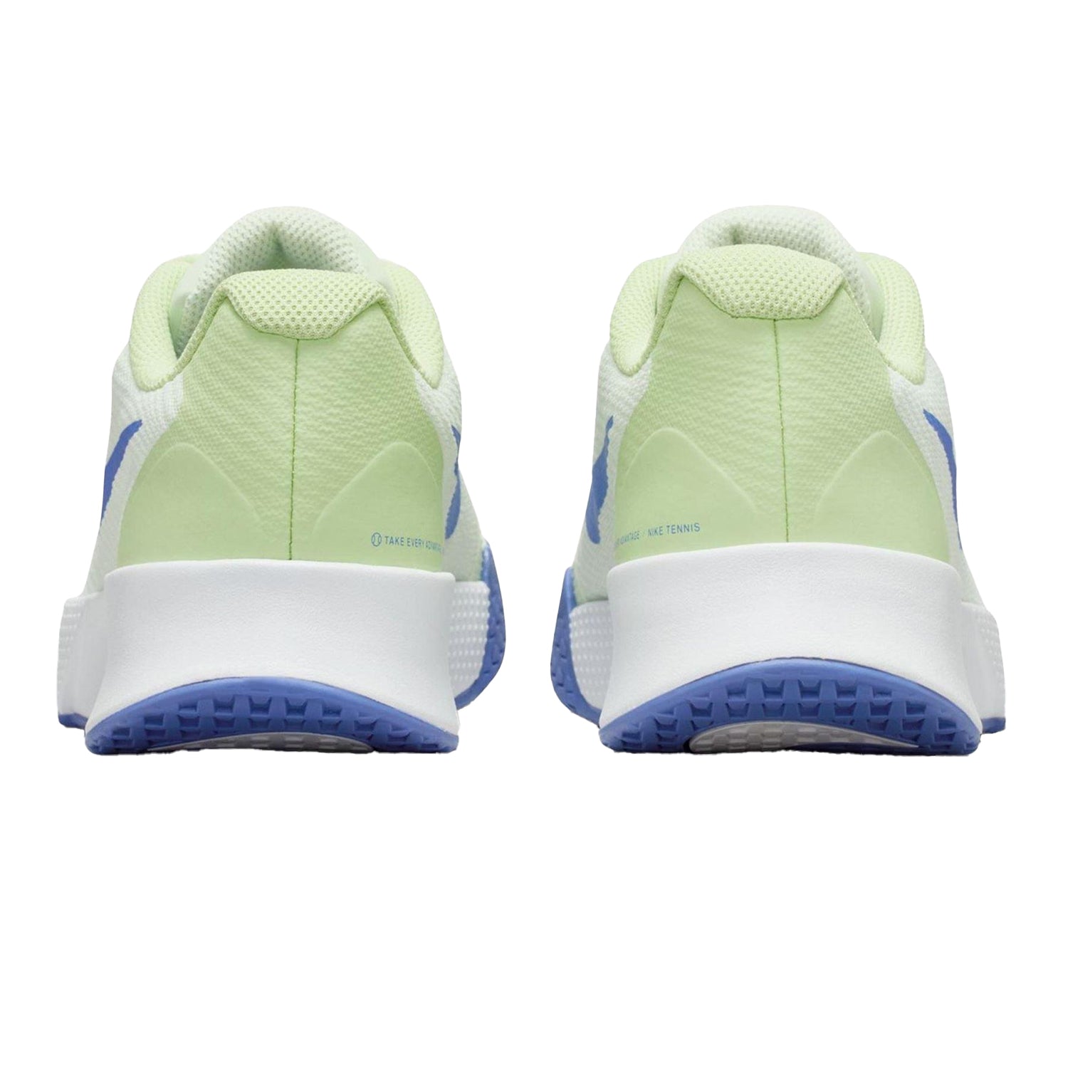 Volt - Back - Nike Womens-Ladies Vapor Tennis Shoes