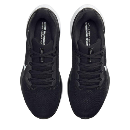 Black-White - Side - Nike Womens-Ladies Trainers