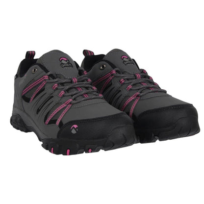 Charcoal - Lifestyle - Gelert Womens-Ladies Waterproof Walking Shoes