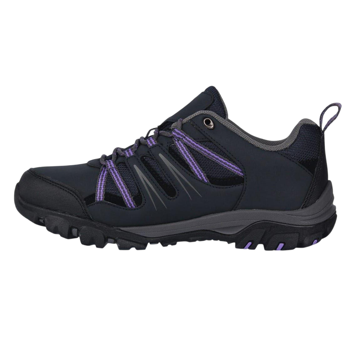 Navy - Side - Gelert Womens-Ladies Waterproof Walking Shoes