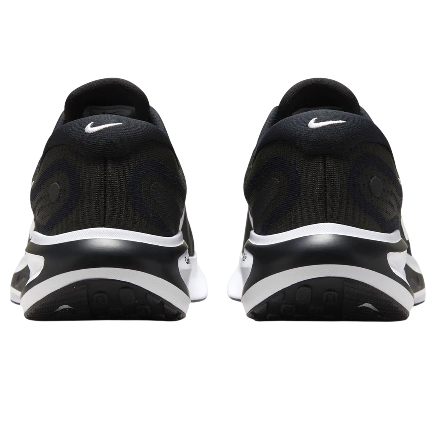 Black-White - Back - Nike Womens-Ladies Journey Running Shoes