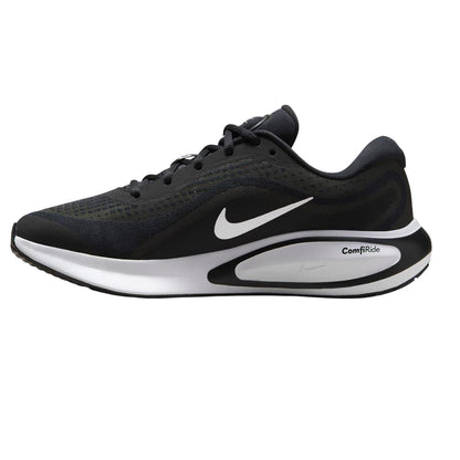 Black-White - Side - Nike Womens-Ladies Journey Running Shoes
