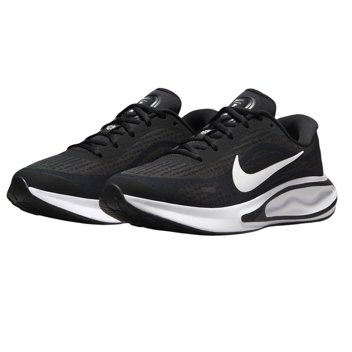 Black-White - Lifestyle - Nike Womens-Ladies Journey Running Shoes