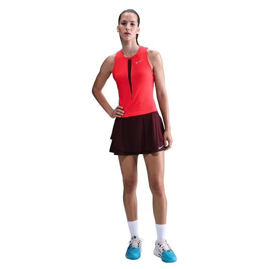 Crimson - Front - Nike Womens-Ladies New York Lightweight Tank Top
