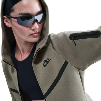 Army - Side - Nike Womens-Ladies Windrunner Tech Fleece Full Zip Hoodie