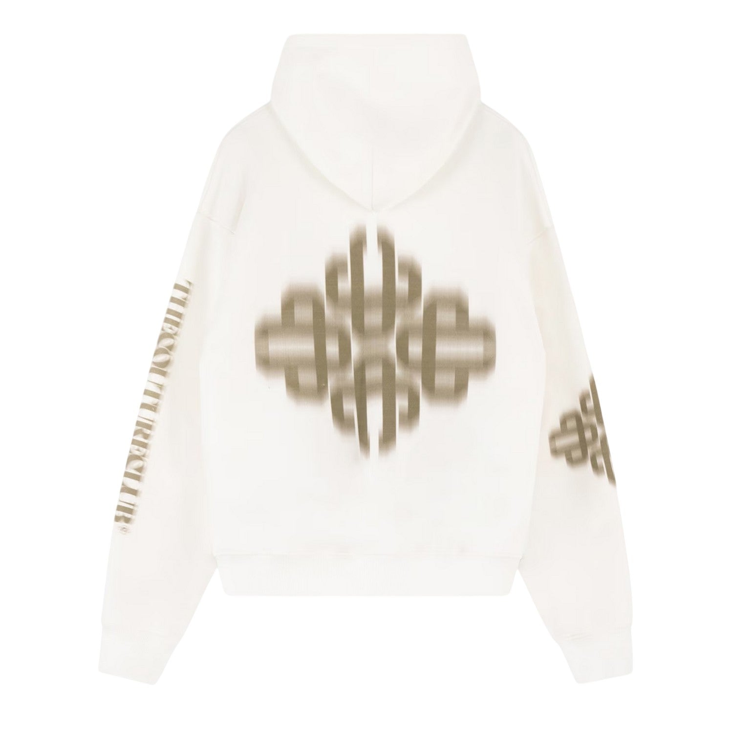 White - Back - Couture Unisex Adult Graphic Print Drop Sleeve Hoodie