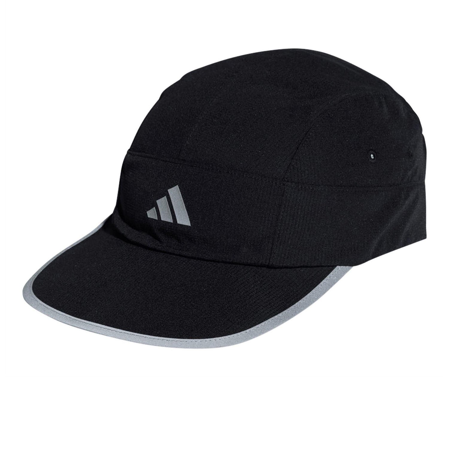 Black - Front - Adidas Xcity Running Baseball Cap