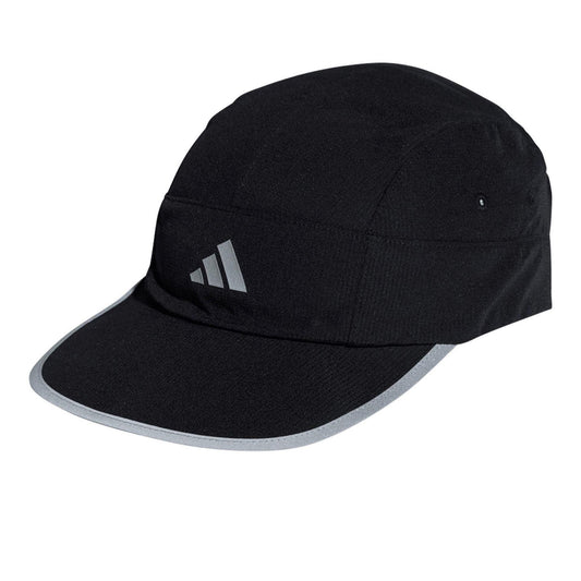 Black - Front - Adidas Xcity Running Baseball Cap