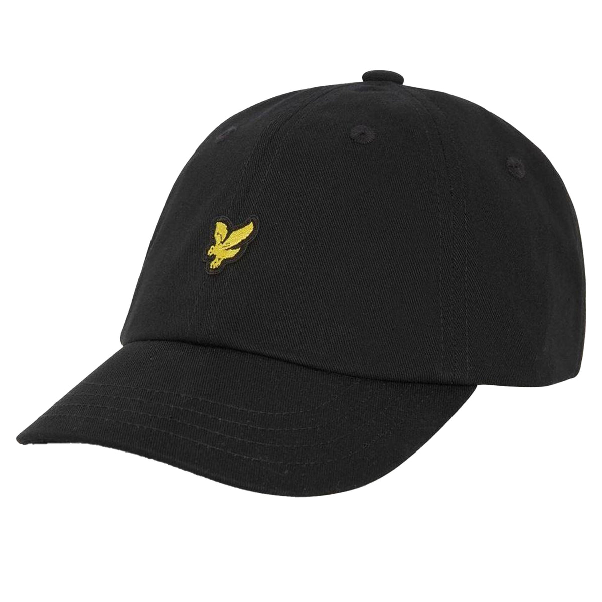 Jet Black - Front - Lyle & Scott Mens Baseball Cap