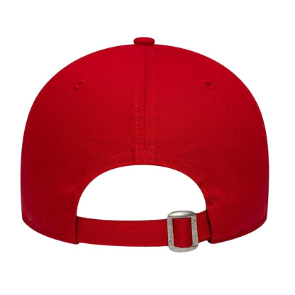 Red - Back - Liverpool FC Embroidered Logo Football Baseball Cap
