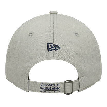 Grey - Back - New Era 9Forty Oracle Red Bull Racing Adjustable Baseball Cap