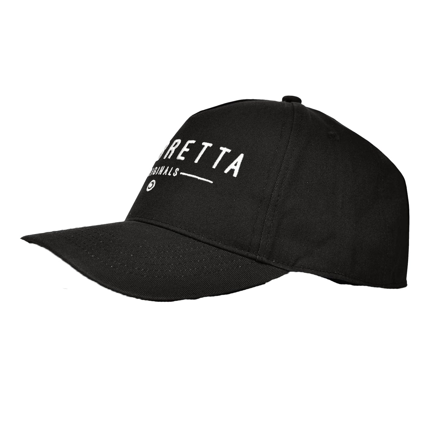 Black - Back - Lambretta Originals Cotton Blend Baseball Cap
