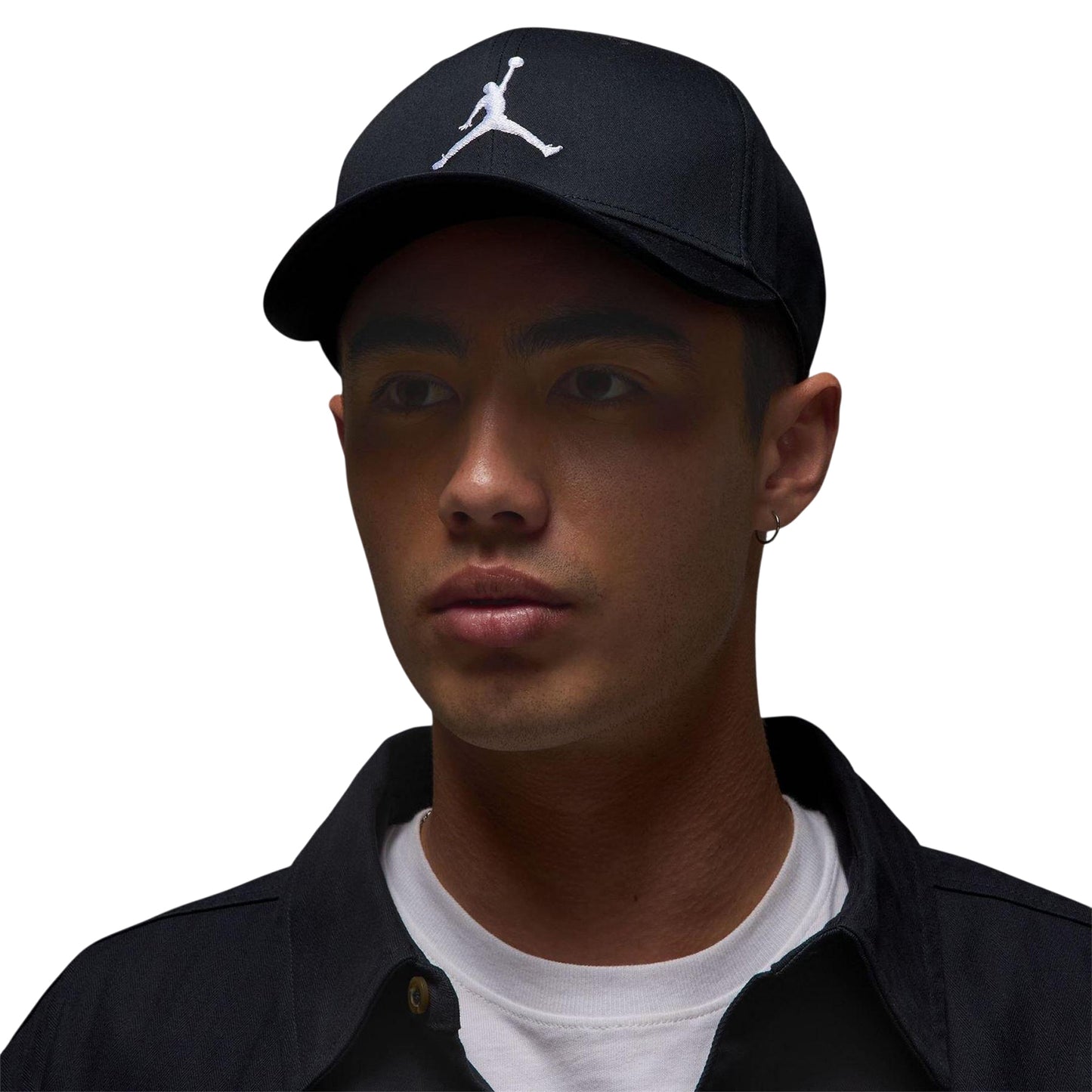 Black-White - Front - Nike Air Jordan Rise Baseball Cap