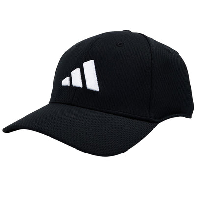 Black-White - Front - Adidas Unisex Adult Climacool Embossed Baseball Cap