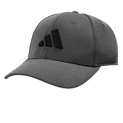 Grey-Black - Front - Adidas Unisex Adult Climacool Embossed Baseball Cap