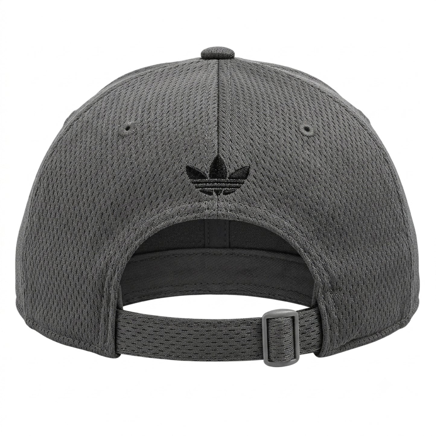 Grey-Black - Back - Adidas Unisex Adult Climacool Embossed Baseball Cap