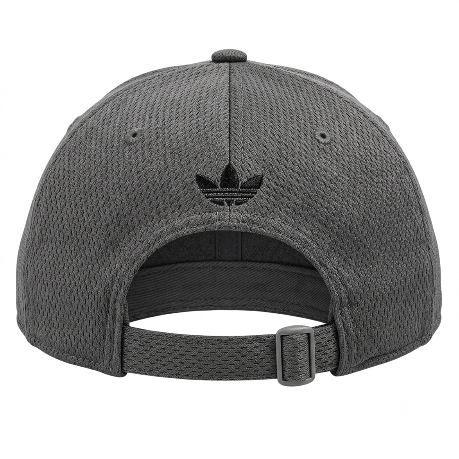 Grey-Black - Back - Adidas Unisex Adult Climacool Embossed Baseball Cap