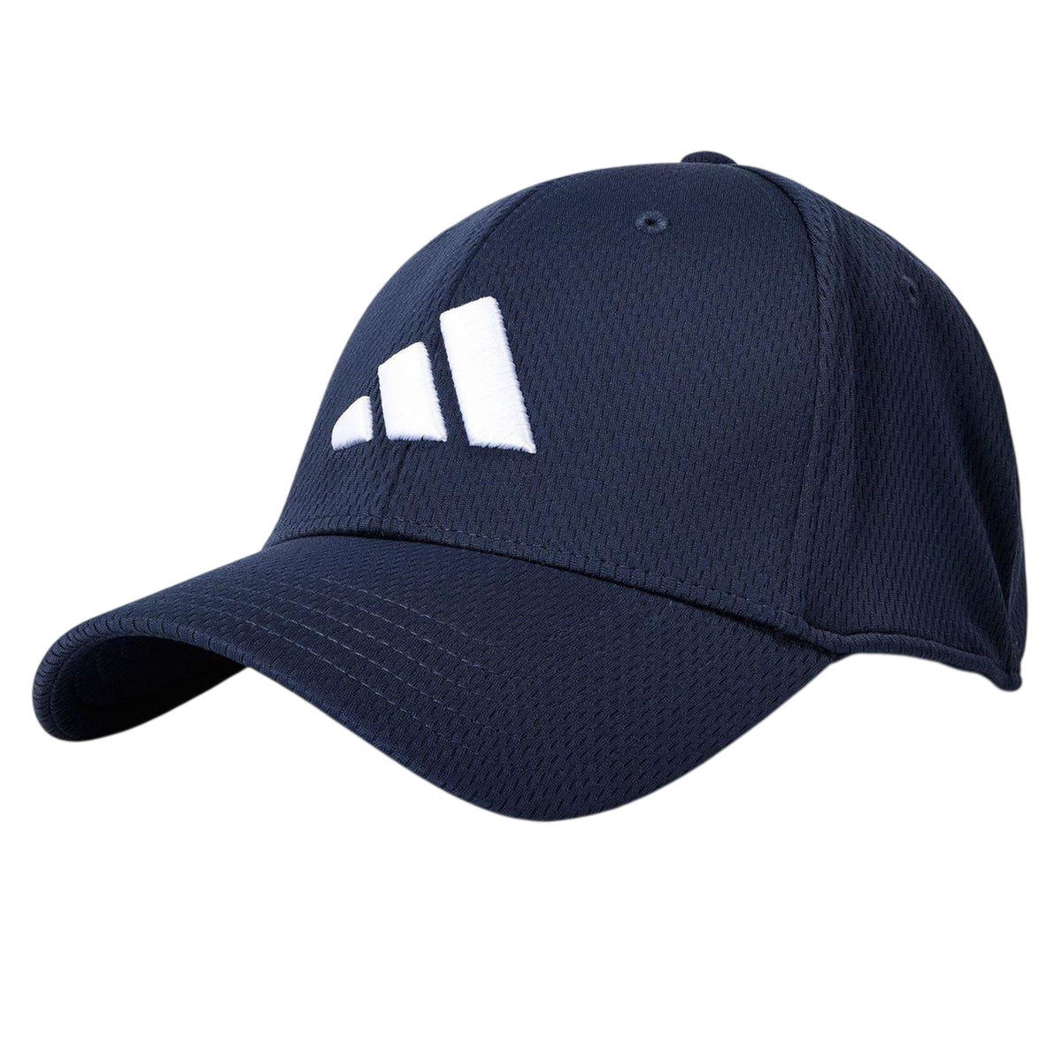 Navy-White - Front - Adidas Unisex Adult Climacool Embossed Baseball Cap