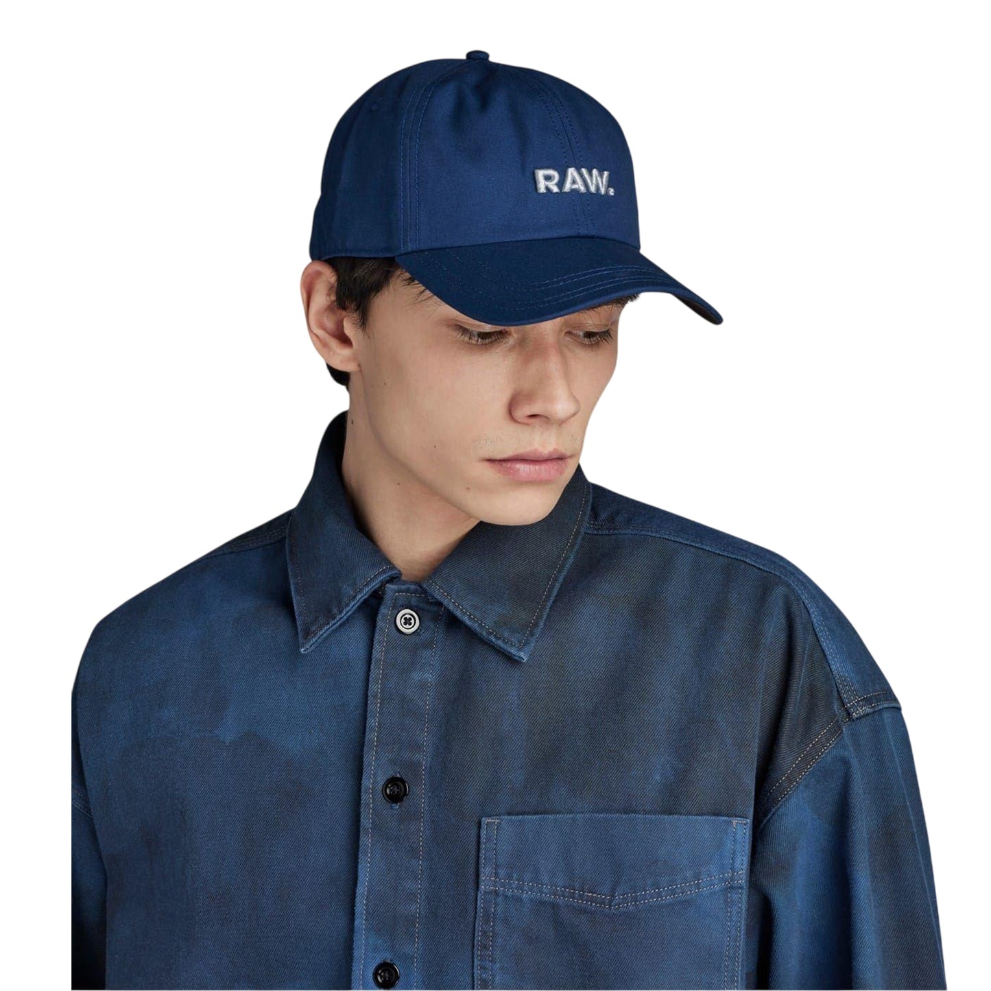 Ballad Blue - Side - G-Star Mens Raw Baseball Cap
