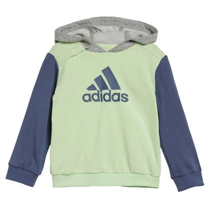Multicoloured - Back - Adidas Baby Colour Block Top & Bottom Set
