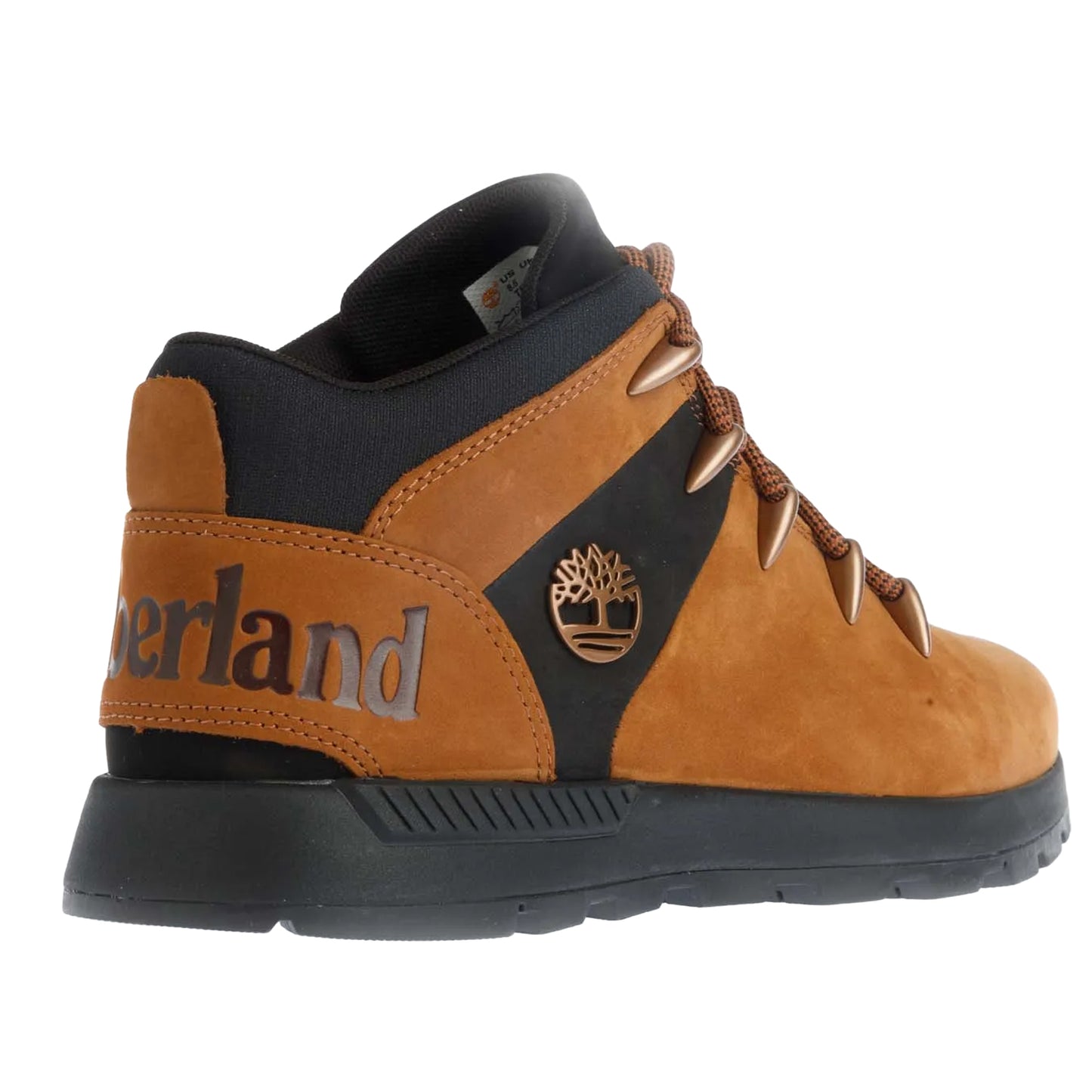 Rust - Back - Timberland Unisex Adult Mid Cut Lace Up Trainers