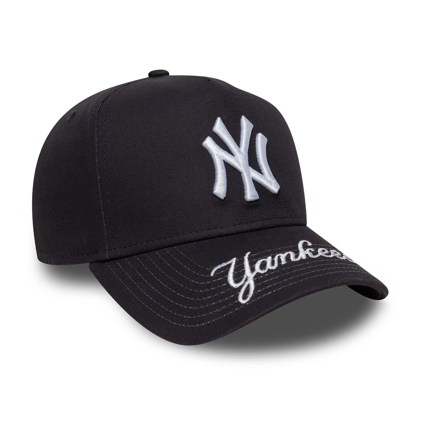 Navy - Side - New Era New York Yankees Embroidered Baseball Cap