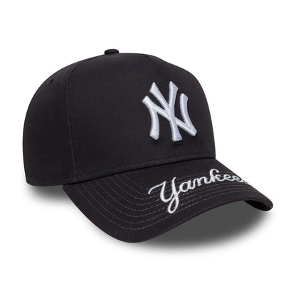 Navy - Side - New Era New York Yankees Embroidered Baseball Cap