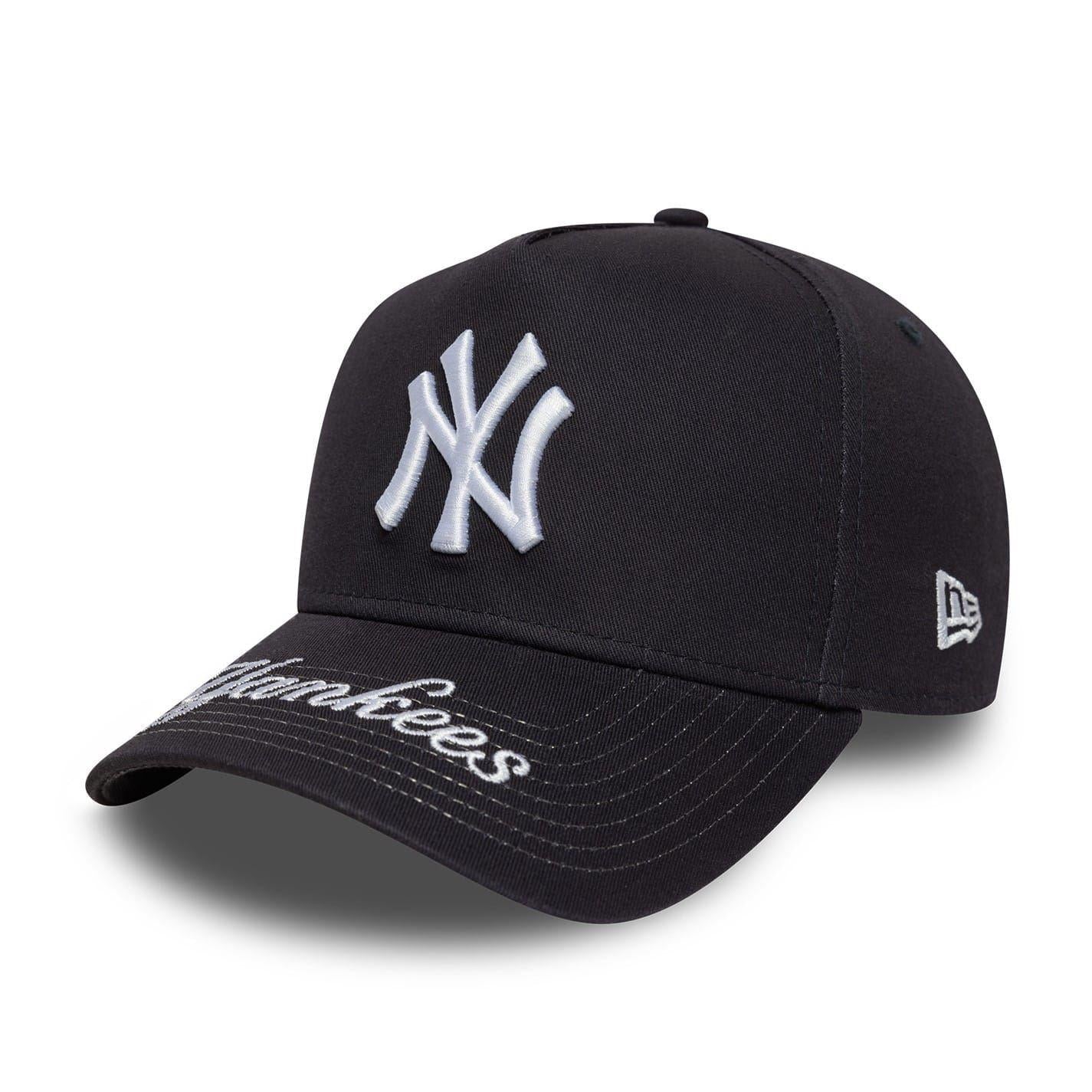 Navy - Front - New Era New York Yankees Embroidered Baseball Cap