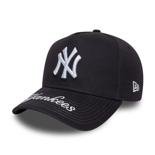 Navy - Front - New Era New York Yankees Embroidered Baseball Cap