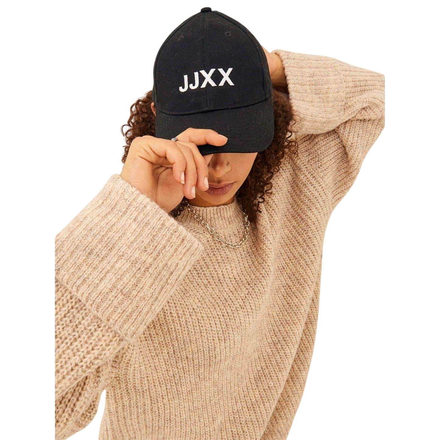 Black Blend - Side - JJXX Womens-Ladies Baseball Cap
