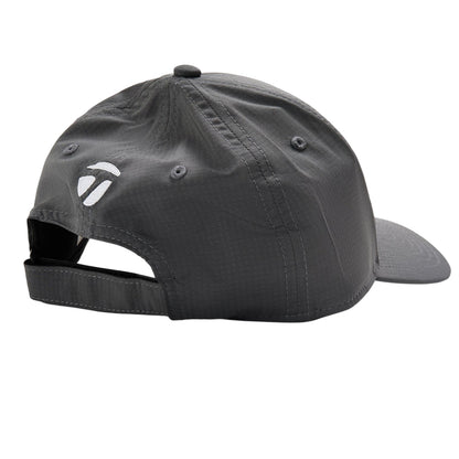 Grey - Back - TaylorMade Mens Wordmark Golf Baseball Cap