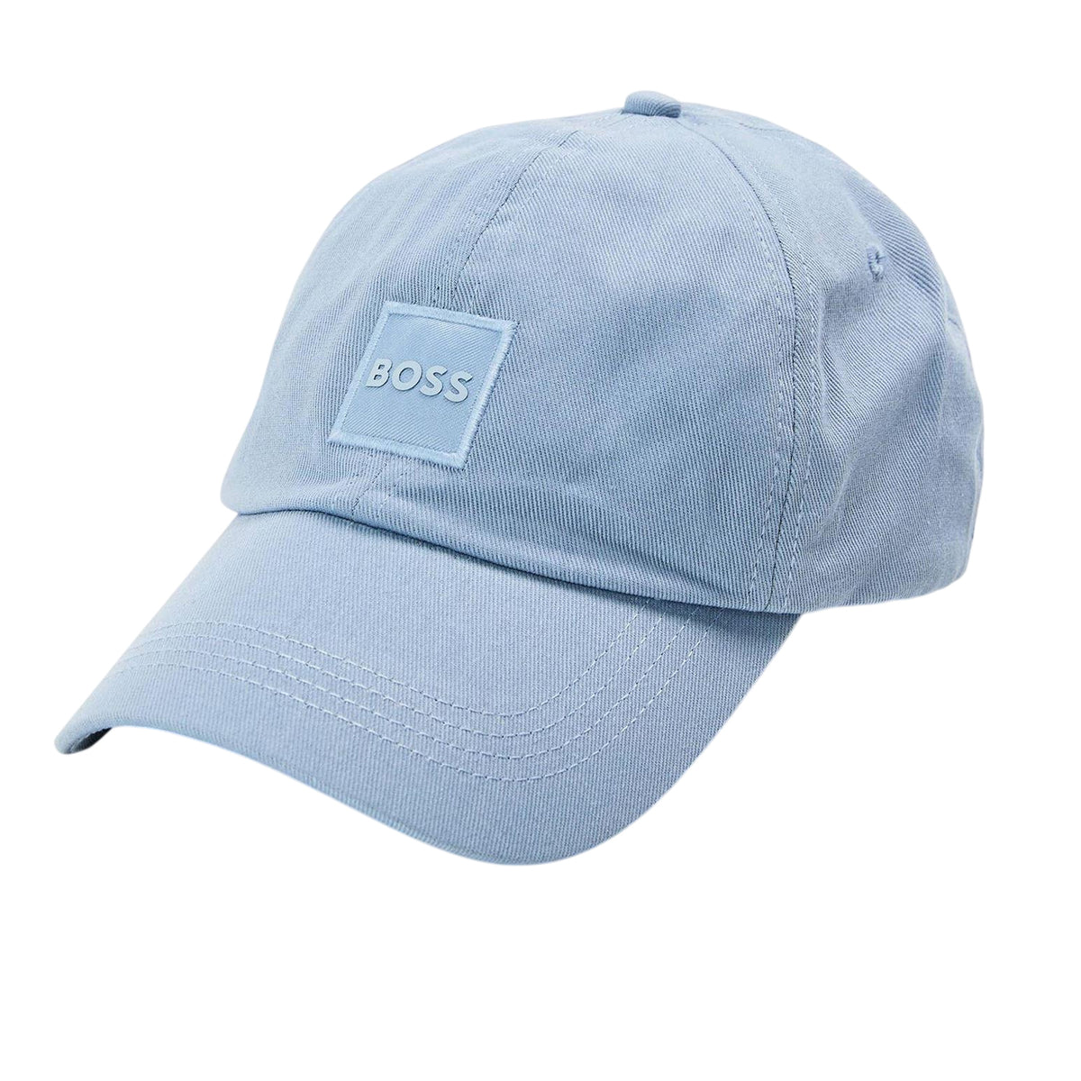Light Blue - Front - Boss Mens Cotton Baseball Cap