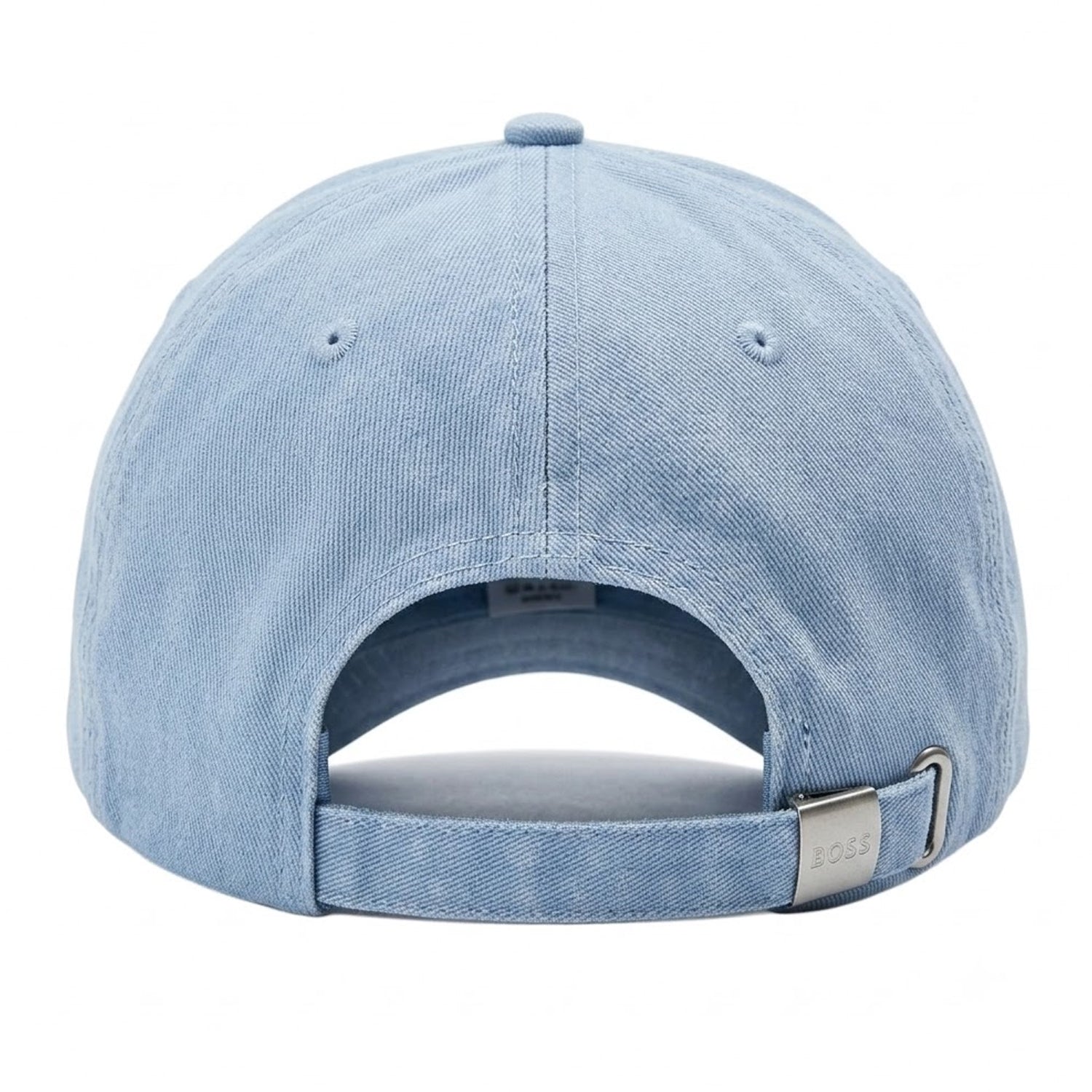 Light Blue - Back - Boss Mens Cotton Baseball Cap